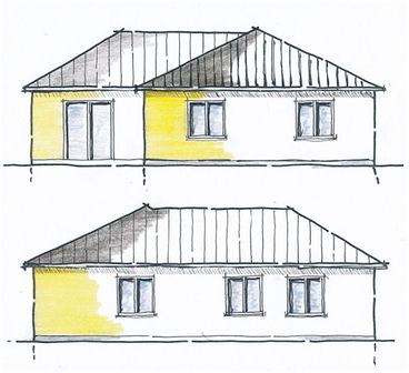 Klee Haus | Architektenentwürfe - Bungalow 135-7 