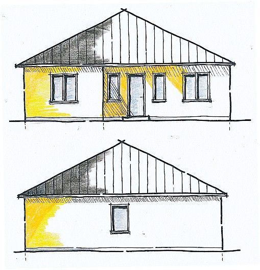 Klee Haus | Architektenentwürfe - Bungalow 93-3