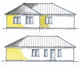 Klee Haus | Architektenentwürfe - Bungalow 135-6