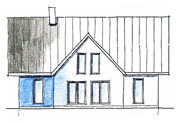 Klee Haus | Architektenentwürfe - Classic Haus 190-3 Ansicht 1