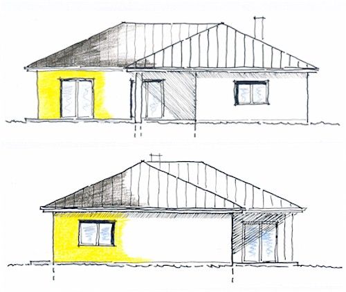 Klee Haus | Architektenentwürfe - Bungalow 121-2