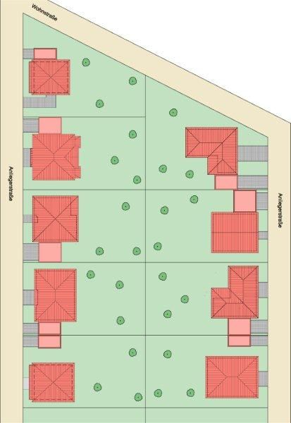 Klee Haus | Grundstücke - Dessau Kochstedt - Lageplan