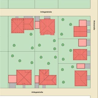 Klee Haus | Grundstücke - Dessau Kleinkühnau - Lageplan