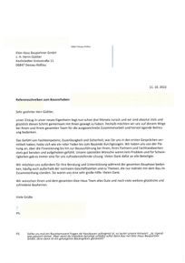 Referenzschreiben 14