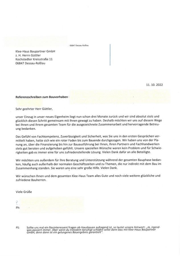 Referenzschreiben 14