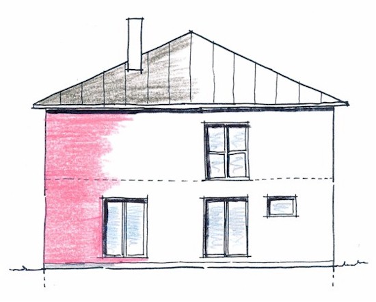 Klee Haus | Architektenentwürfe - Stadtvilla 178-6