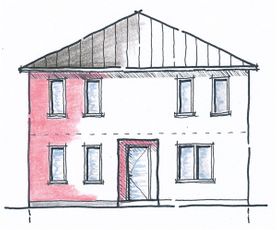 Klee Haus | Architektenentwürfe - Stadtvilla 121-3